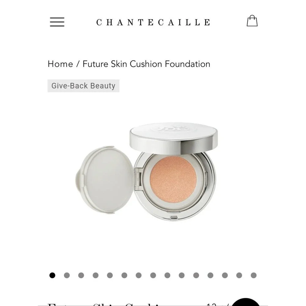 Chantecaille Future Skin Cushion Foundation Alabaster Compact+ Refill MSRP$145